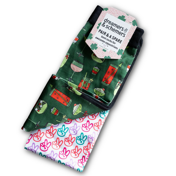 Jingle Juice Pair & A Spare Socks