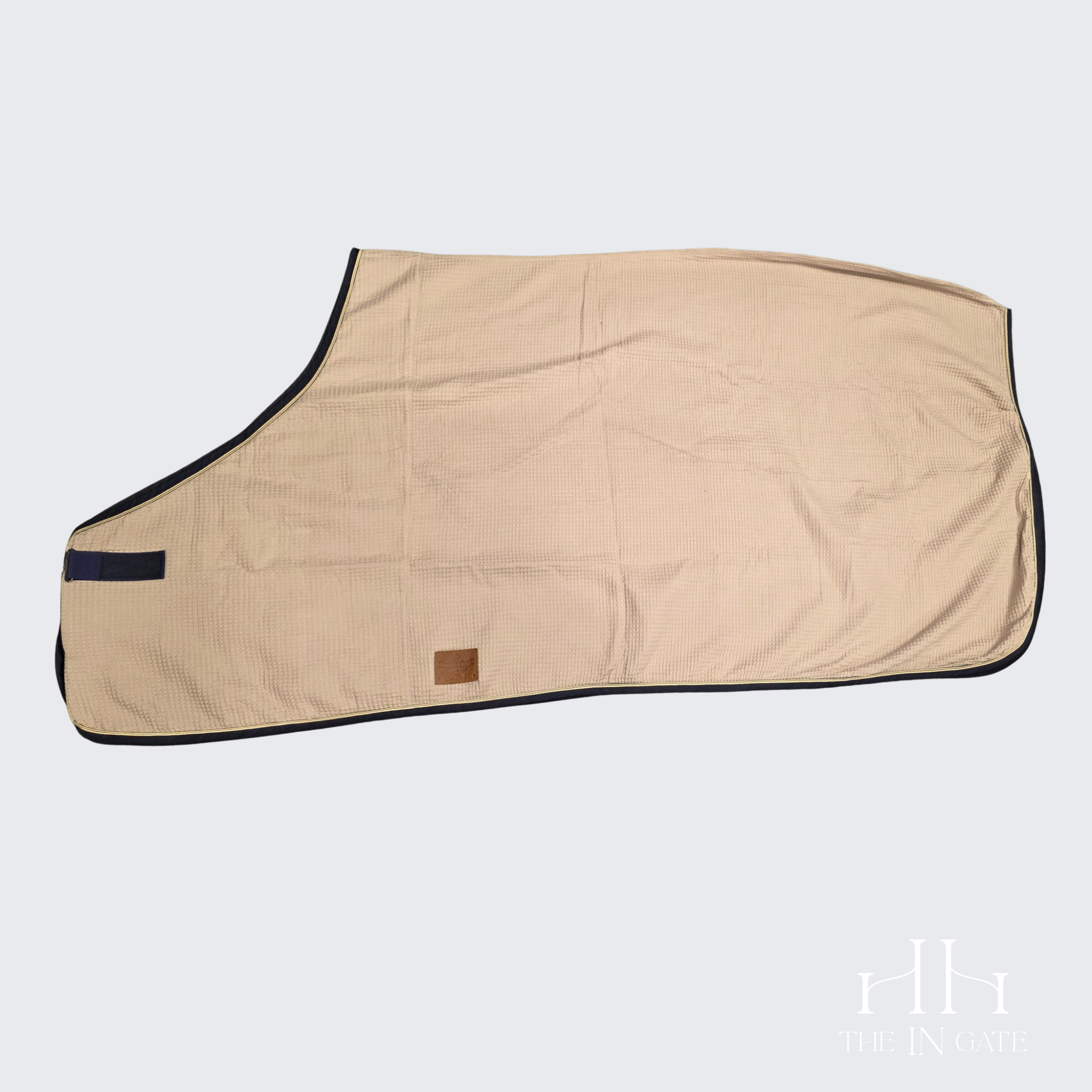 Waffle Sheet - Tan / Navy / Gold - 78