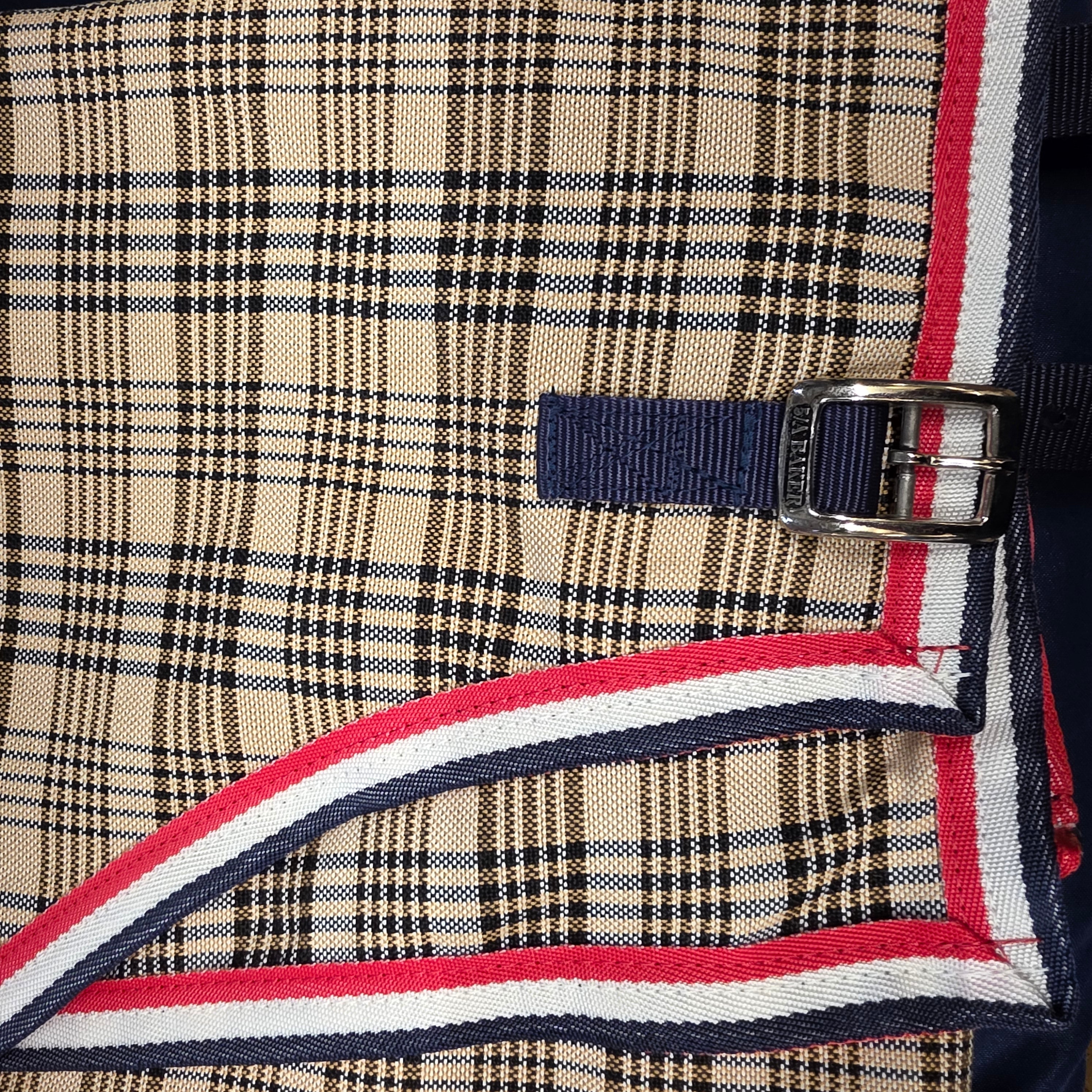 Baker Stable Sheet – Custom. Size 80, Olympic trim, Nylon lined shoulder