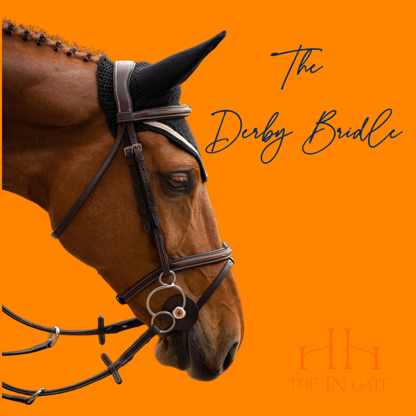The In Gate Derby Bridle™ with Removable Flash and Laced Reins