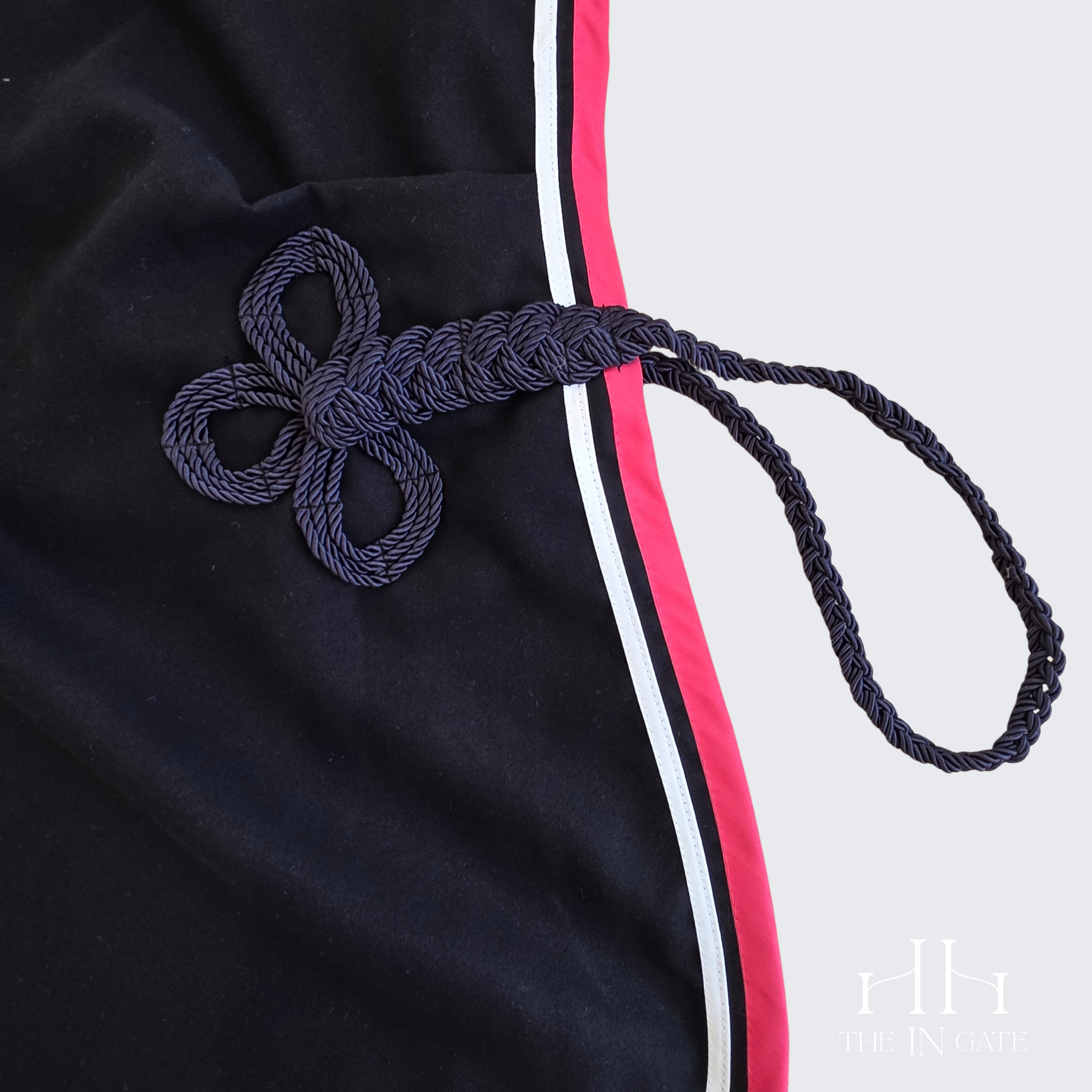 Fleece Dress Sheet - Navy / Fuscia / White spaced – 78