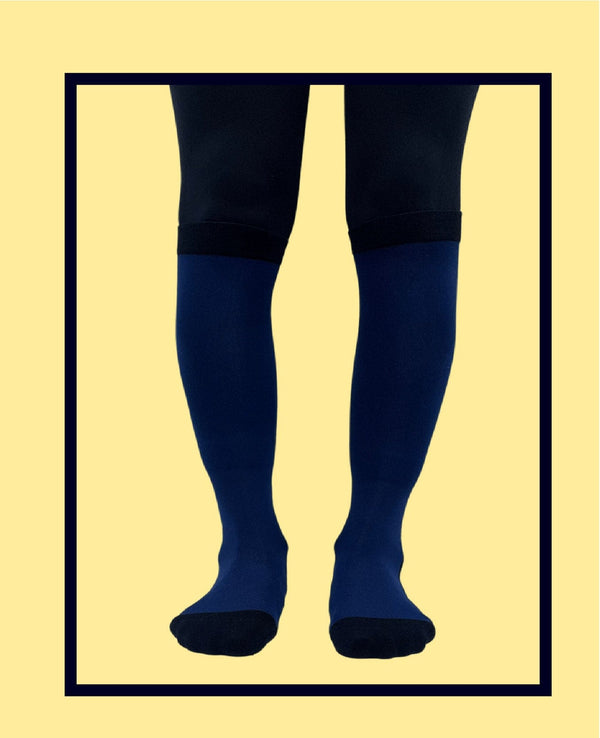 Simple Solids Pair & A Spare - Dark Navy Socks