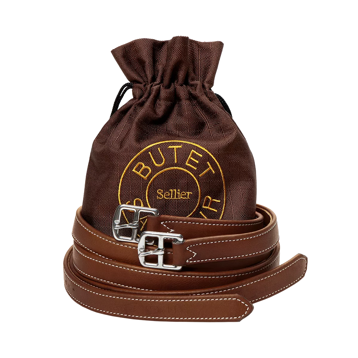 BUTET Standard Lined Stirrup Leathers 23mm