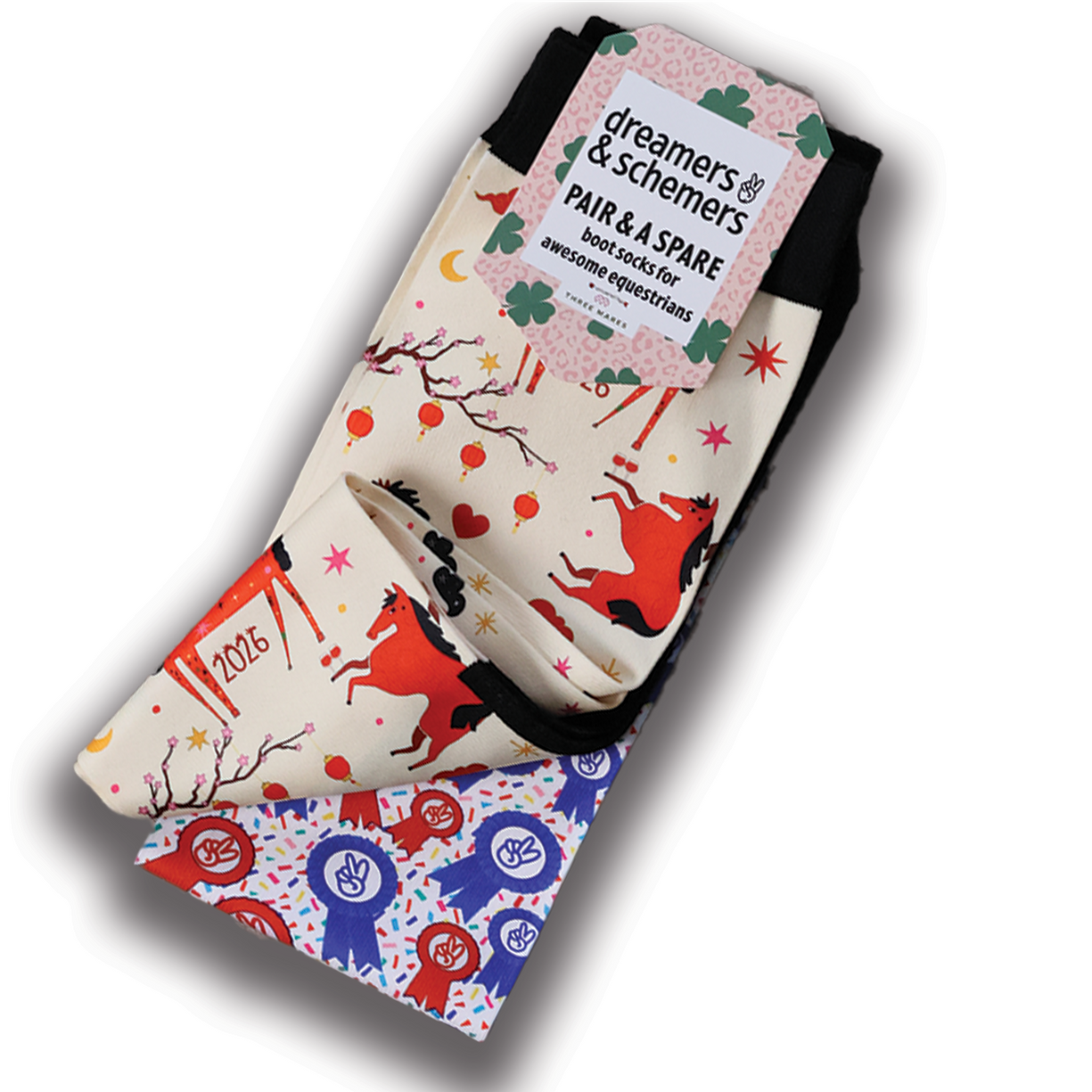 Year of the Horse Pair & A Spare Socks