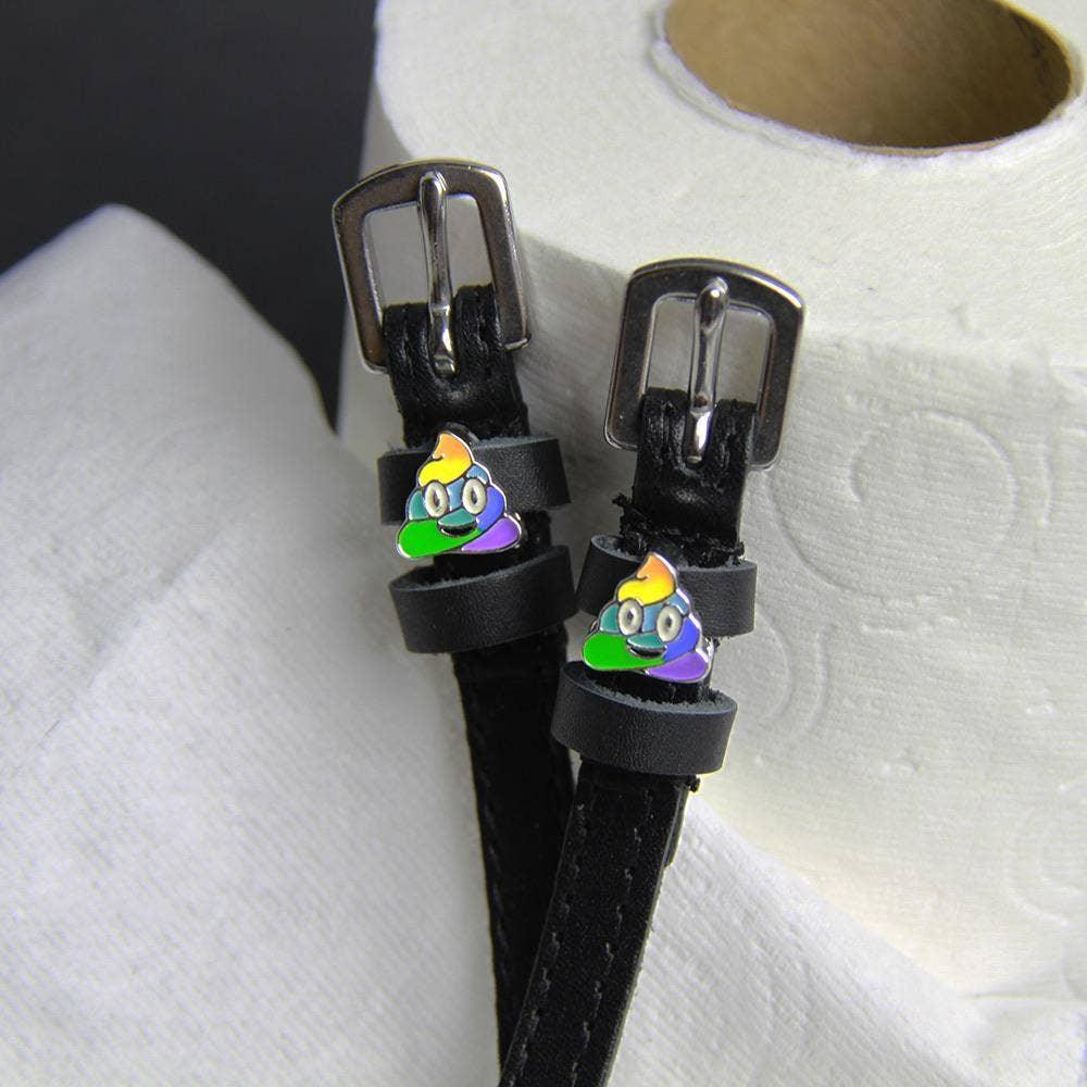 Rainbow Poop Spur Straps - The In Gate