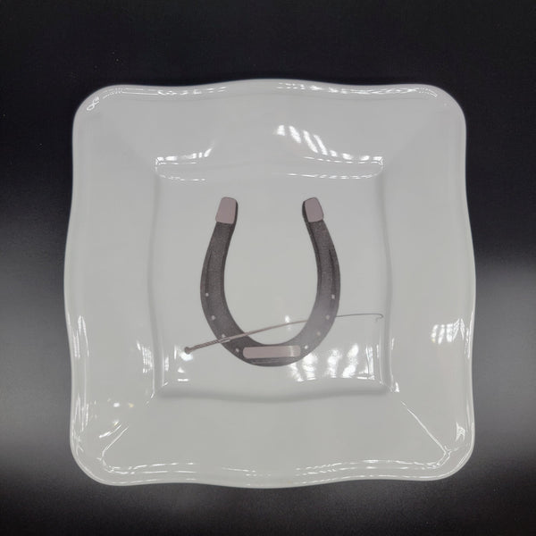 Serving Platter - Horseshoe, Square - The In Gate