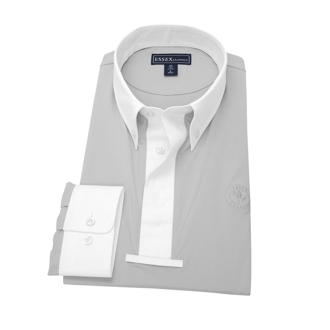 Men's Essex Classics Grey Dusk Show Shirt, Long Sleeve - The In Gate