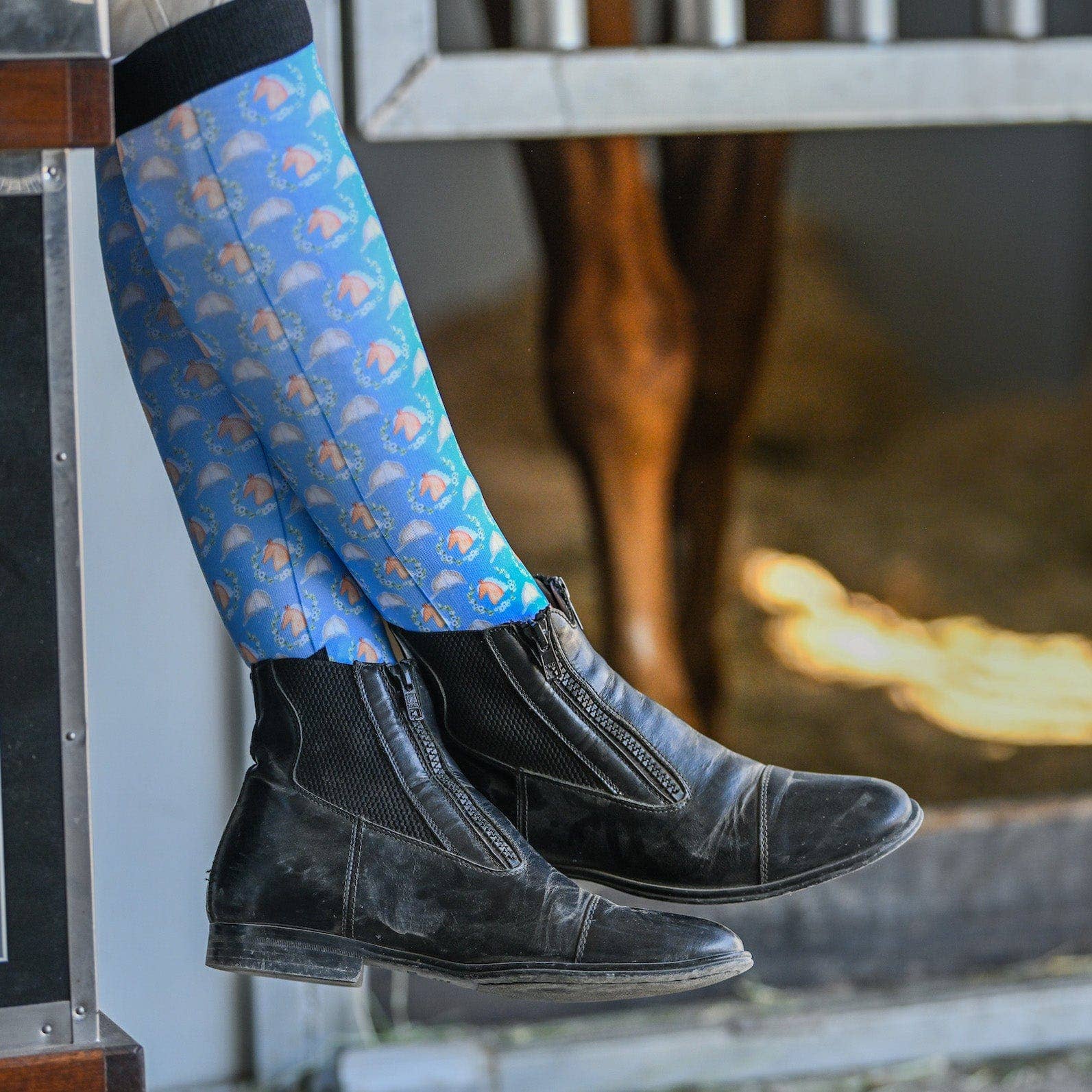 Derby Blue Pair & a Spare Socks - The In Gate