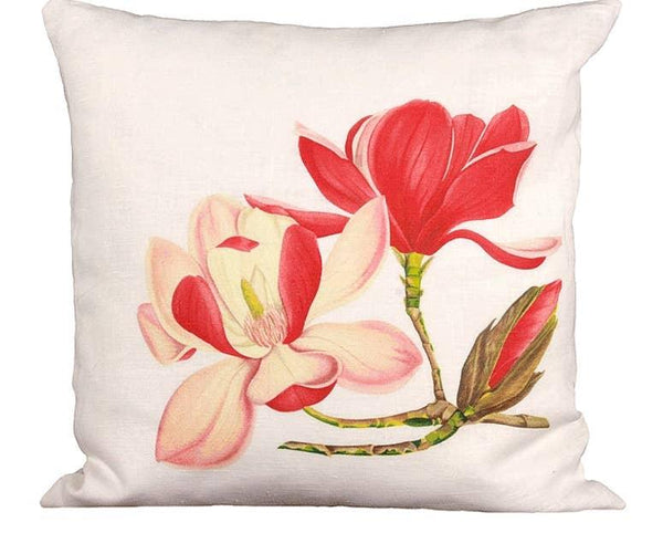 'One of a Kind' Pink Magnolia Pillow - The In Gate